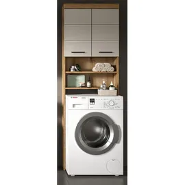 inn.furn Waschmaschinenumbauschrank Shawn 64 x 191 cm Beige