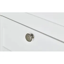 Möbel Kraft Nachtschrank Laurito 50 x 35 x 50 cm Weiß