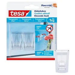 tesa Klebehaken für max. 1,0 kg 2,0 x 5,5 cm, 2 St.