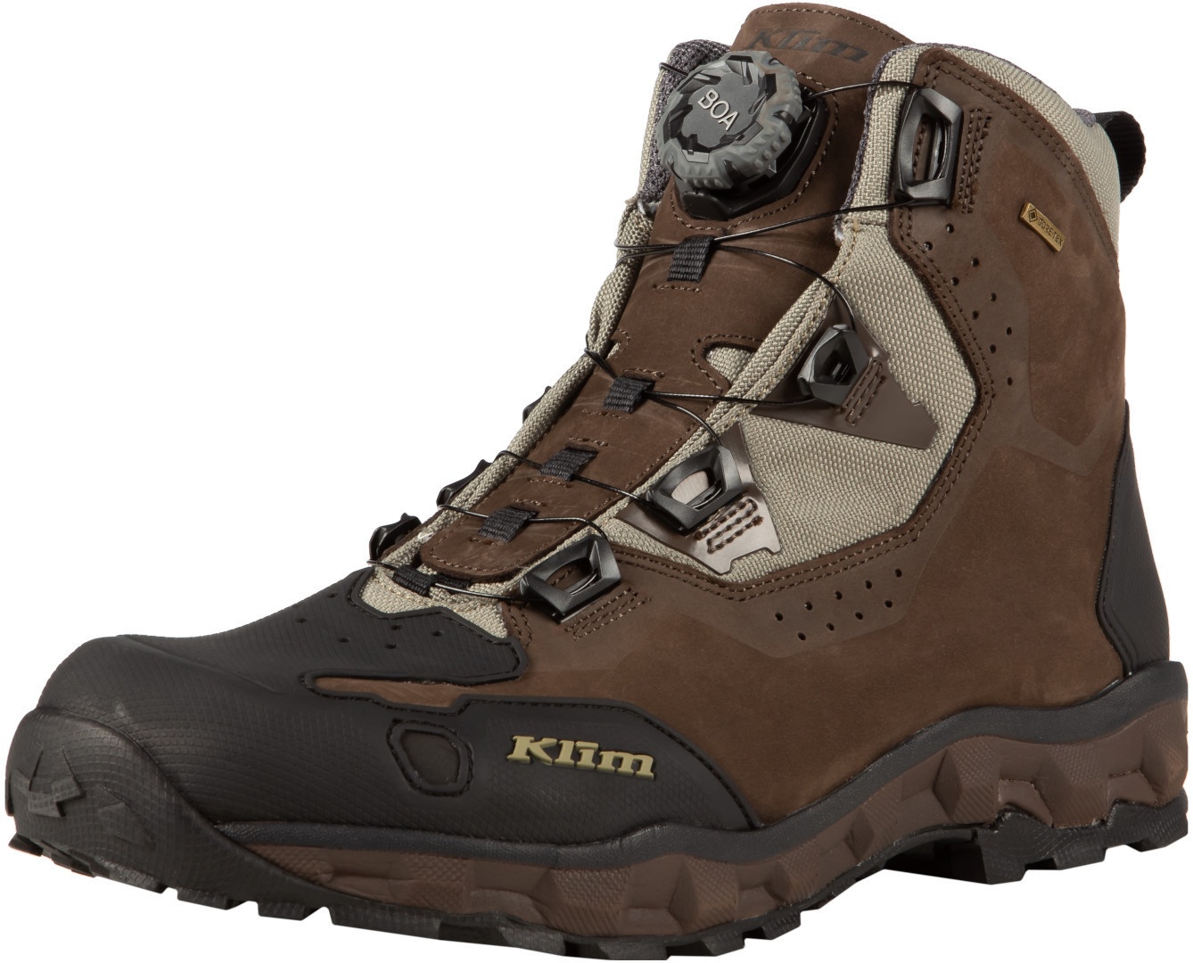 Klim Outlander GTX Motorradstiefel, braun, Größe 41 38 40 für Männer