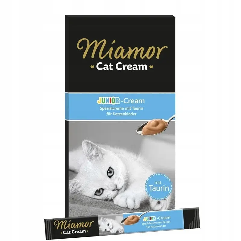 MIAMOR Cat JuniorCream Creme für Kätzchen 11x6x15ml