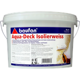 Isolierweiss Spezial-Isolierfarbe Aqua-Deck lösungsmittelfrei innen baufan 2,5L