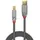 Lindy USB-A auf USB-B 2 m Grau