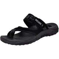 Skechers Damen Reggae-Trailway Flip Slop Sandalen Flop, Schwarz (schwarz), 39 EU - 39 EU