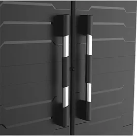 KETER Kunststoffschrank 54 x 89 x 188 cm Schwarz