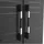 KETER Kunststoffschrank 54 x 89 x 188 cm Schwarz