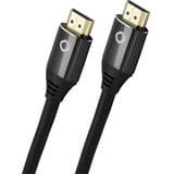 Oehlbach HDMI Anschlusskabel HDMI-A Stecker, HDMI-A Stecker 3.00m Schwarz D1C92495 8K UHD, vergoldet