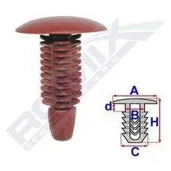 ROMIX Clip, Zier-/Schutzleiste C60523