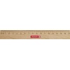 Brunnen Lineal Holz 17 cm