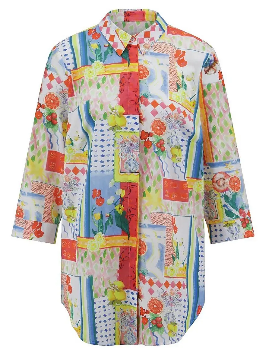 Long-Bluse Emilia Lay mehrfarbig, 48