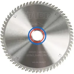 STIER Profi Kreissägeblatt Metall 216x2,3x30 64TF 0° Spanwinkel