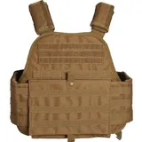 Mil-Tec Plate Carrier Weste coyote