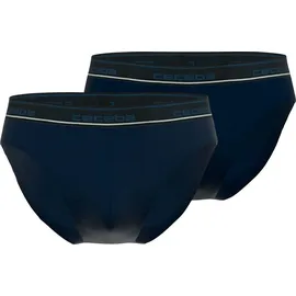 CECEBA Slip unifarben blau 7 2er Pack