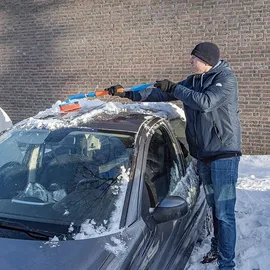 PRO PLUS ProPlus Schneebürste Eiskratzer Teleskop-Stiel 99-127 cm