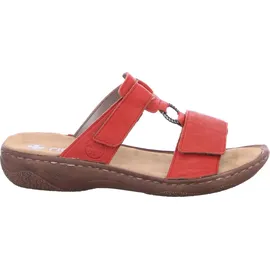 Rieker Damen Sandalen für Damen, rot 39 EU