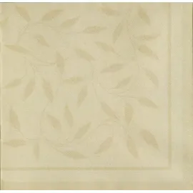 Papstar 50 Servietten "ROYAL Collection" 1/4-Falz 40 cm x 40 cm champagner Mediterran",