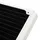 XSPC TX480, Radiator, Messing, Kupfer, Schwarz, Weiß, 0,153 l, 4 Lüfter, 12 cm