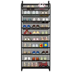 Hängendes Schuhregal für die Tür - 10 Regale