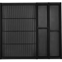 SOTech So-tech Cuisio Gewürzeinsatz 600 mm Höhe 55 mm Transluzent Anthrazit Für Blum Legrabox 473 mm