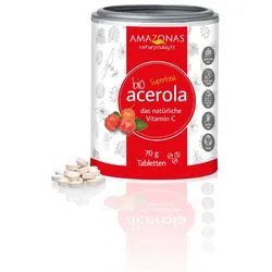 AMAZONAS Bio Acerola Pulver  70 g Lutschtabletten