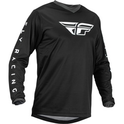 Fly Racing F-16 2023 Motocross Jersey, schwarz-weiss, Größe 3XL für Männer