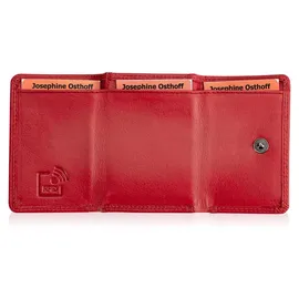 Josephine Osthoff Handtaschen-Manufaktur Josephine Osthoff Geldbörse unisex Portemonnaie rot