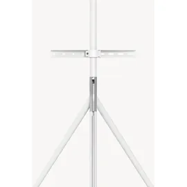 pro.tec Valle TV-Ständer 137 x 85,5 x 46,5 cm Weiß Aluminium/Kunststoff/Metall/Stahl