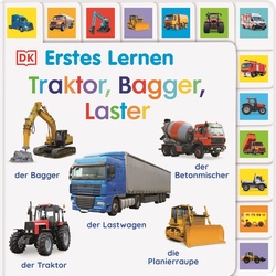 Erstes Lernen. Traktor, Bagger, Laster, Kinderbücher