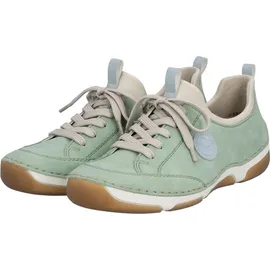 Rieker 55950 Damen Slipper Grün 43