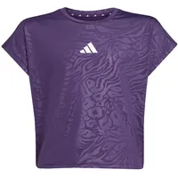Adidas Kinder Shirt All Sports Animalprint, AURPLU/WHITE, 164