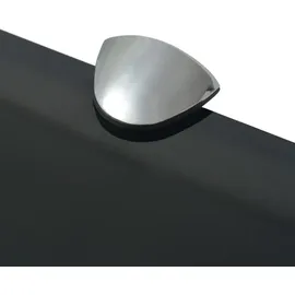 vidaXL Wandregal 100 x 20 cm Schwarz