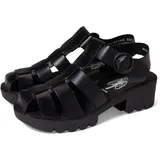 Fly london Riemchensandale Damen Schwarz 40
