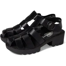 Fly london Riemchensandale Damen Schwarz 40