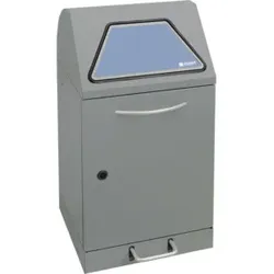 Stumpf Sortsystem Modul-Vario 45, graualu-struktur ProSlide-System, 45 Liter, Trethebel