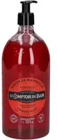 Le Comptoir de Bain Savon traditionnel Marseille Coquelicot Liquide 1000 ml