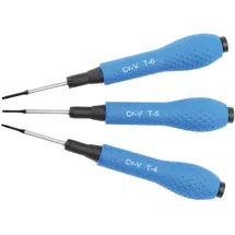 BGS Präzisions-Schraubendreher-Satz T-Profil (für Torx) T4 / T5 / T6 3-tlg.