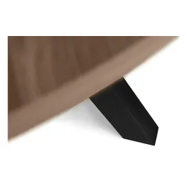 Konsimo Esstisch Ø 100 cm braun