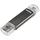 Hama FlashPen Laeta Twin 16 GB grau USB 2.0 00123924