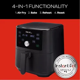 Instant Pot Vortex 6 Plus Airfryer schwarz