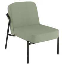 medso powered by paperflow Sessel MEDSO S Rund Stoff 58,0 x 74,3 x 73,6 cm Grün/Schwarz