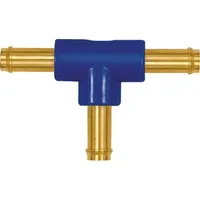 Riegler T-Schlauchverbindungsstutzen, für Schlauch LW 6 mm, Messing/POM