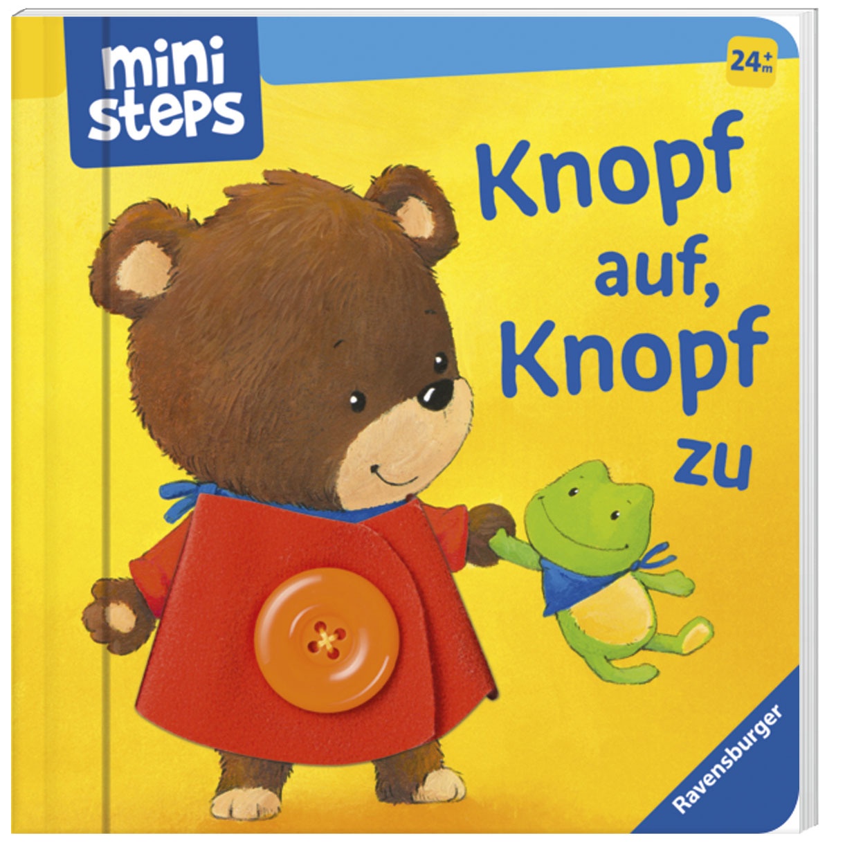 Ministeps: Knopf Auf  Knopf Zu - Sandra Grimm  Pappband