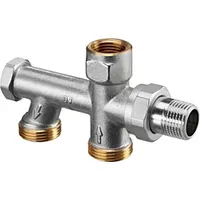 OVENTROP Uno Einrohr-Anschlussstück 1013162 DN 15xG 3/4 AG, mit