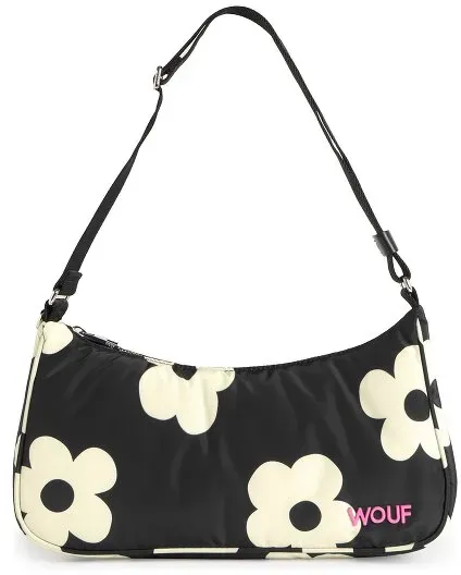 Wouf Studio Schultertasche 31 cm  schwarz