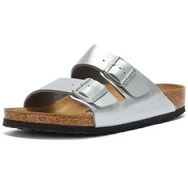 Birkenstock Arizona Birko-Flor silber 40
