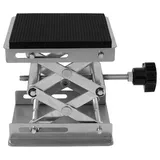 Hubtisch Labor Hebebühne Laborständer Manueller Müllzerkleinerer Edelstahl Labor Hebeplattform Lab Jack Scherenständer Scherenhebebühne Für Die Küchenwissenschaft 10 X 10 cm