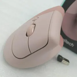 Logitech Lift Vertical Ergonomic rosa