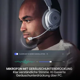 SteelSeries Arctis Nova 7 Wireless Gen 2 - Echtzeit-App-Steuerung - Über 50 Std. Akkulaufzeit - 2,4 GHz/Bluetooth parallel möglich -PC, PS5, PS4, Switch 1/2, Mobilgeräte