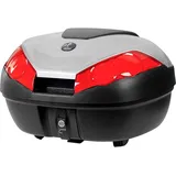 Hepco & Becker Topcase 52 mit silberner Blende,