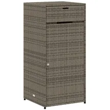 vidaXL Gartenschrank 55 x 55 x 111 cm Grau